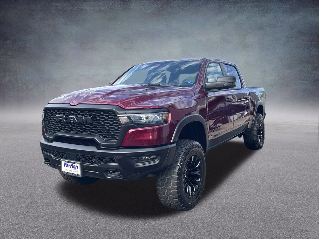 2025 Delmonico Red Pearlcoat Ram 1500 Rebel 4X4 Truck