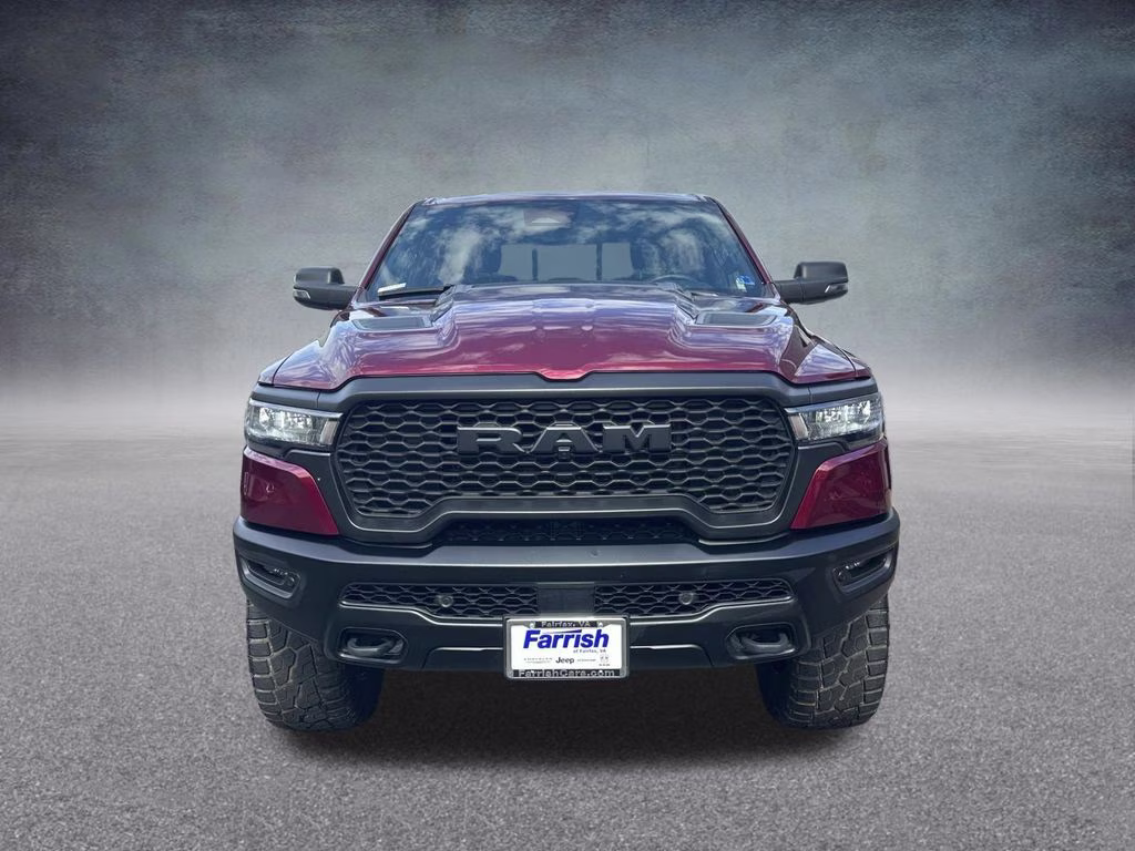 2025 Delmonico Red Pearlcoat Ram 1500 Rebel 4X4 Truck