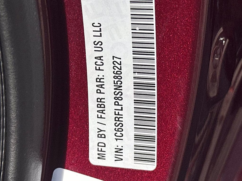 2025 Delmonico Red Pearlcoat Ram 1500 Rebel 4X4 Truck