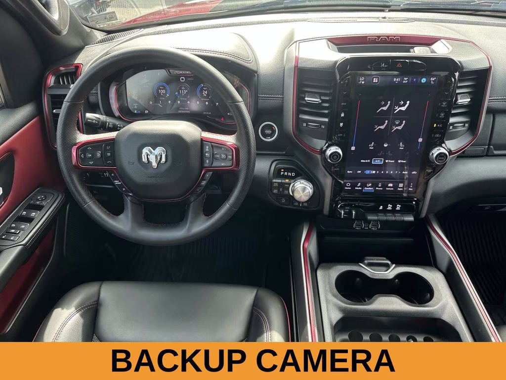 2025 Delmonico Red Pearlcoat Ram 1500 Rebel 4X4 Truck
