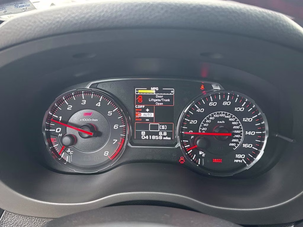 2020 WR Blue Pearl Subaru WRX STi Limited AWD Sedan