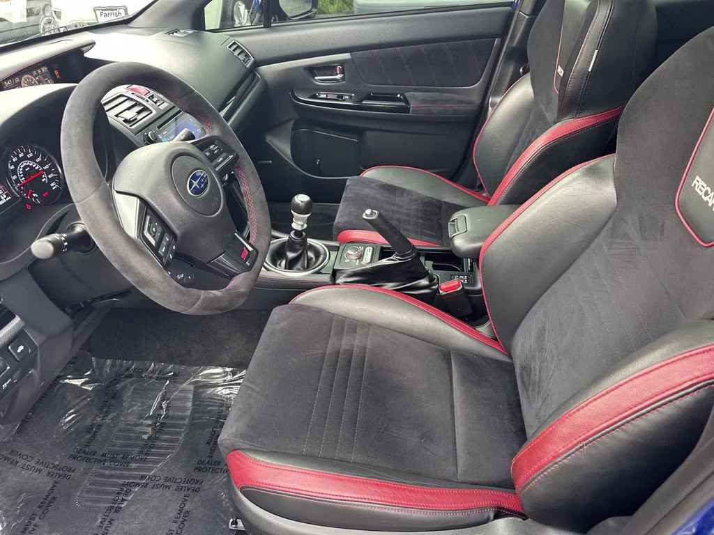 2020 WR Blue Pearl Subaru WRX STi Limited AWD Sedan
