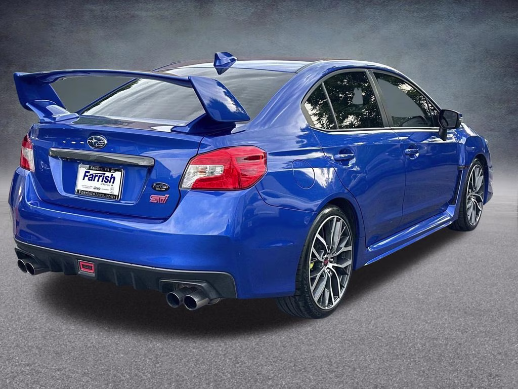 2020 WR Blue Pearl Subaru WRX STi Limited AWD Sedan