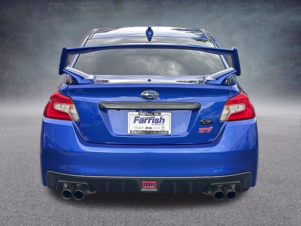 2020 WR Blue Pearl Subaru WRX STi Limited AWD Sedan
