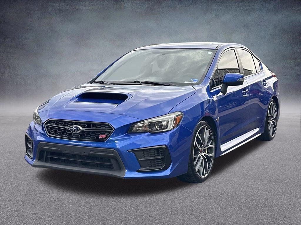 2020 WR Blue Pearl Subaru WRX STi Limited AWD Sedan