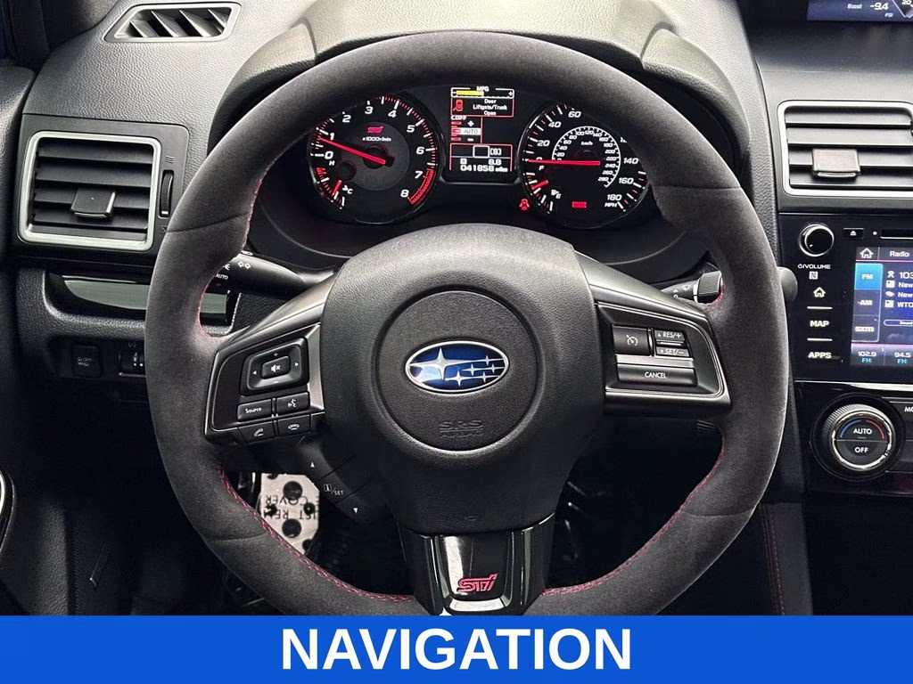 2020 WR Blue Pearl Subaru WRX STi Limited AWD Sedan