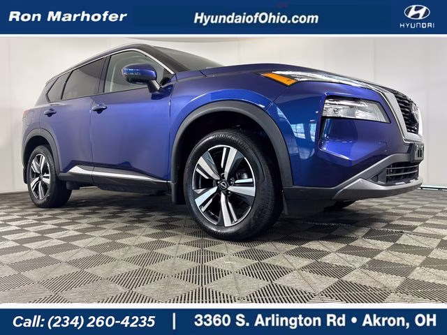 2023 Caspian Blue Metallic Nissan Rogue SL AWD SUV