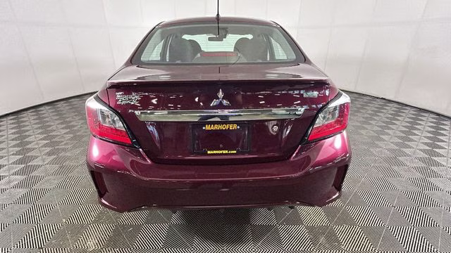 2022 Wine Red Mitsubishi Mirage G4 LE FWD Sedan