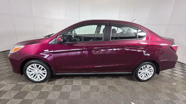 2022 Wine Red Mitsubishi Mirage G4 LE FWD Sedan