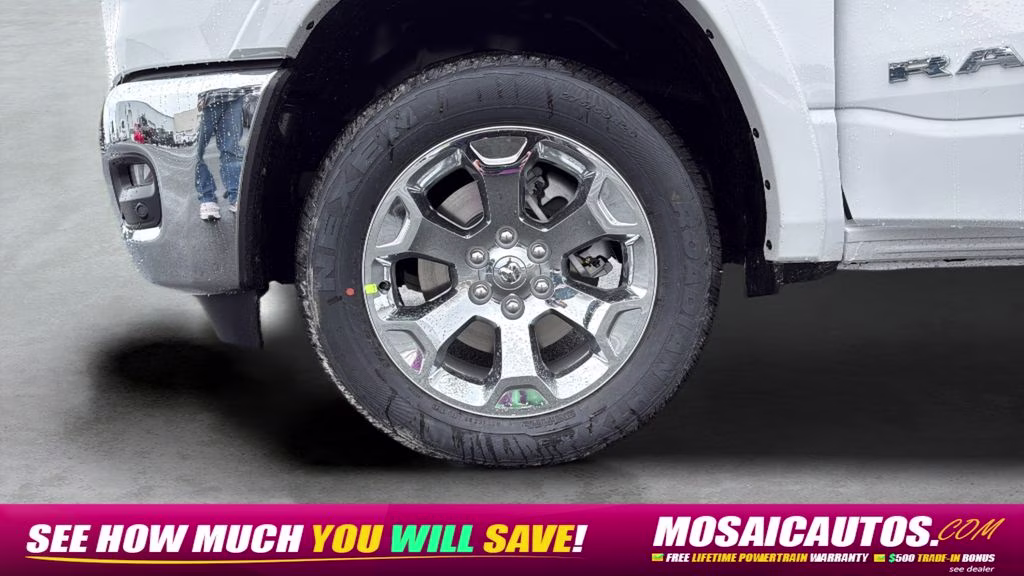 2026 Bright White Clearcoat Ram 1500 Big Horn 4X4 Truck