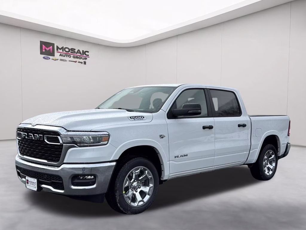 2026 Bright White Clearcoat Ram 1500 Big Horn 4X4 Truck