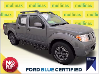 2021 Gun Metallic Nissan Frontier PRO-4X 4X4 Truck