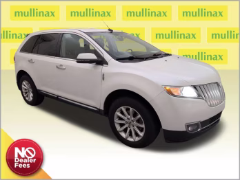 2015 White Platinum Metallic Tri-Coat Lincoln MKX Base FWD SUV