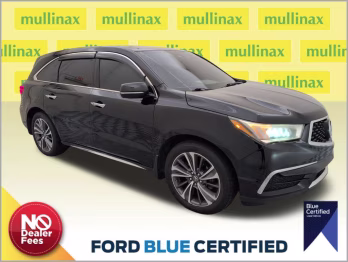 2019 Majestic Black Pearl Acura MDX 3.5L Technology Package AWD SUV
