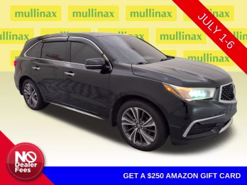 2019 Majestic Black Pearl Acura MDX 3.5L Technology Package AWD SUV