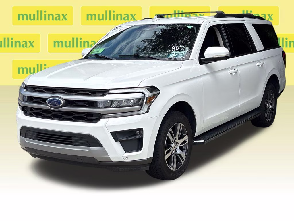 2022 White Metallic Ford Expedition Max XLT RWD SUV