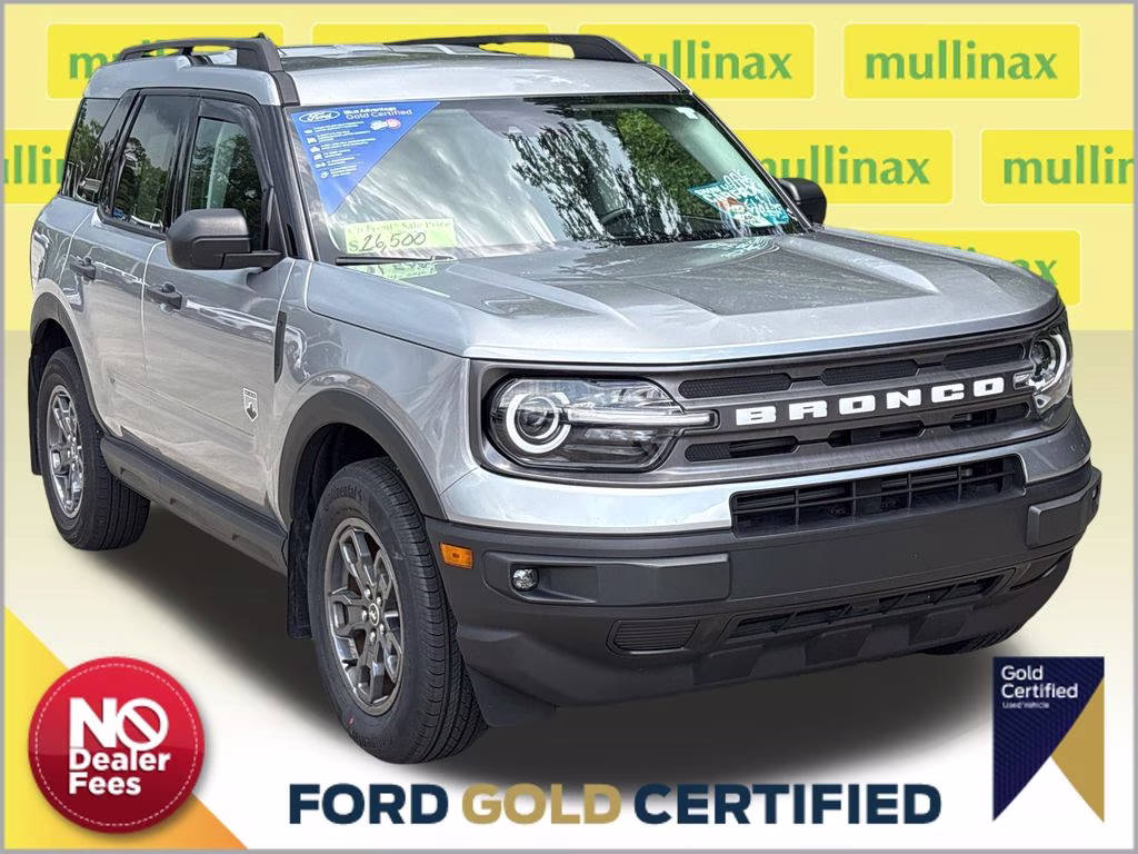 2023 Silver Metallic Ford Bronco Sport Big Bend 4X4 SUV