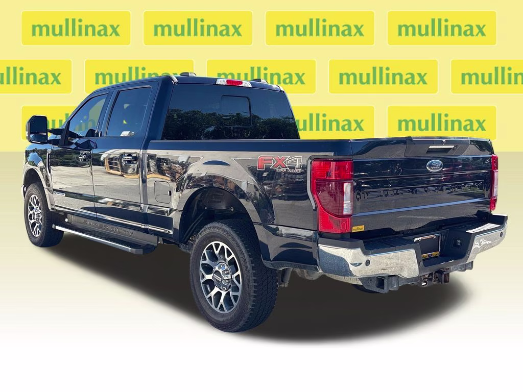 2021 Blue Metallic Ford Super Duty F-250 SRW Lariat 4X4 Truck