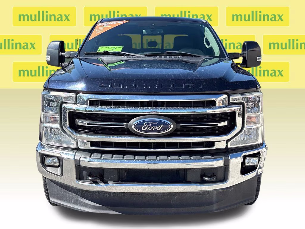 2021 Blue Metallic Ford Super Duty F-250 SRW Lariat 4X4 Truck