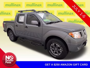 2021 Gun Metallic Nissan Frontier PRO-4X 4X4 Truck
