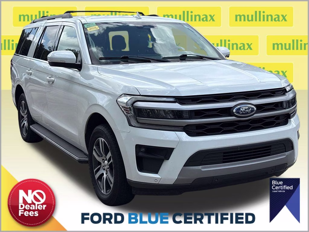 2022 White Metallic Ford Expedition Max XLT RWD SUV
