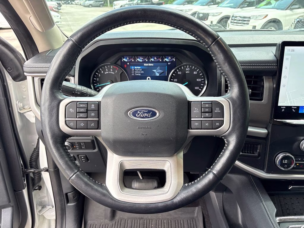 2022 White Metallic Ford Expedition Max XLT RWD SUV
