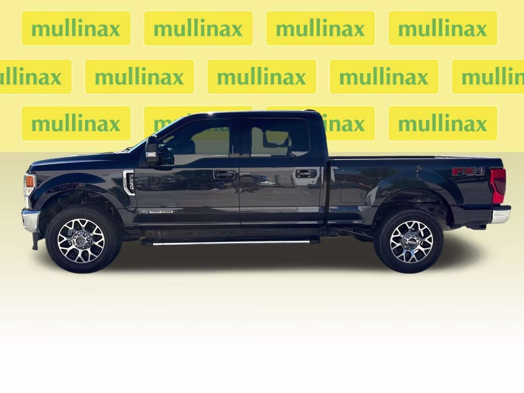 2021 Blue Metallic Ford Super Duty F-250 SRW Lariat 4X4 Truck