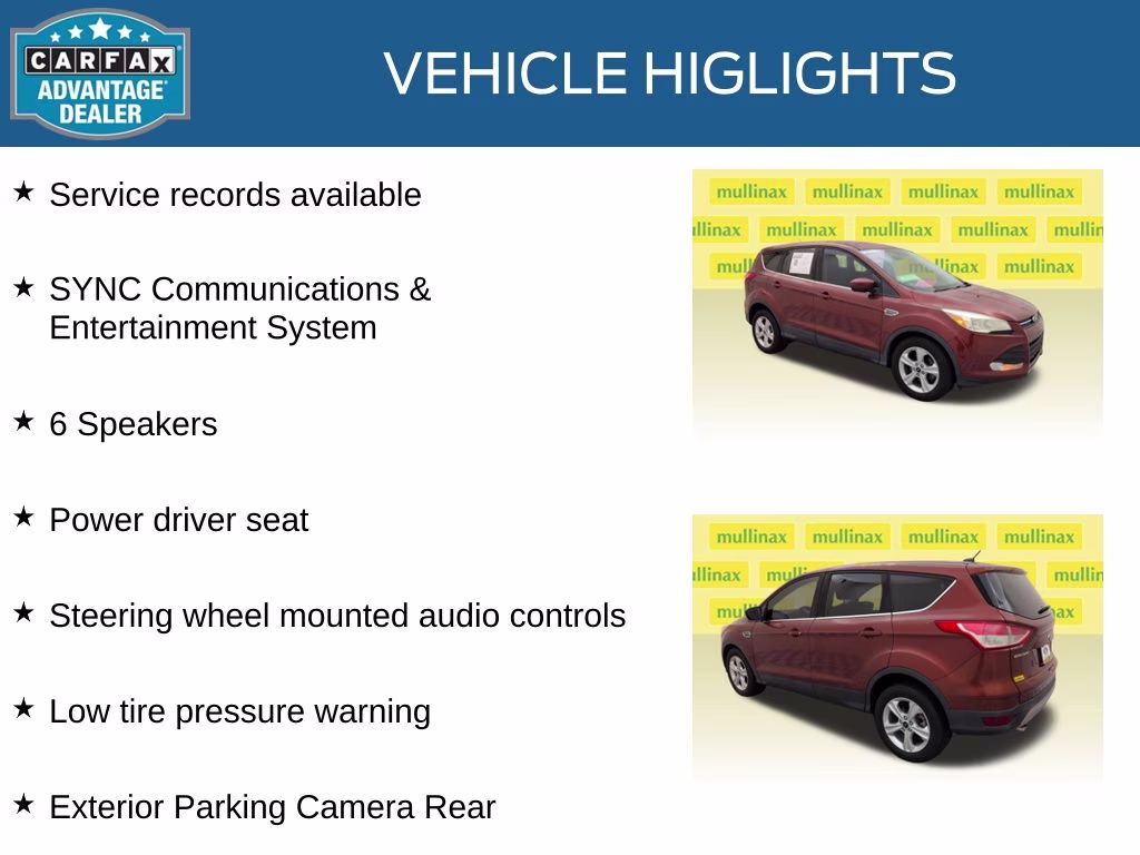 2016 Sunset Ford Escape SE FWD SUV