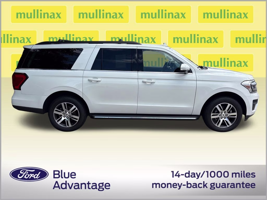2022 White Metallic Ford Expedition Max XLT RWD SUV