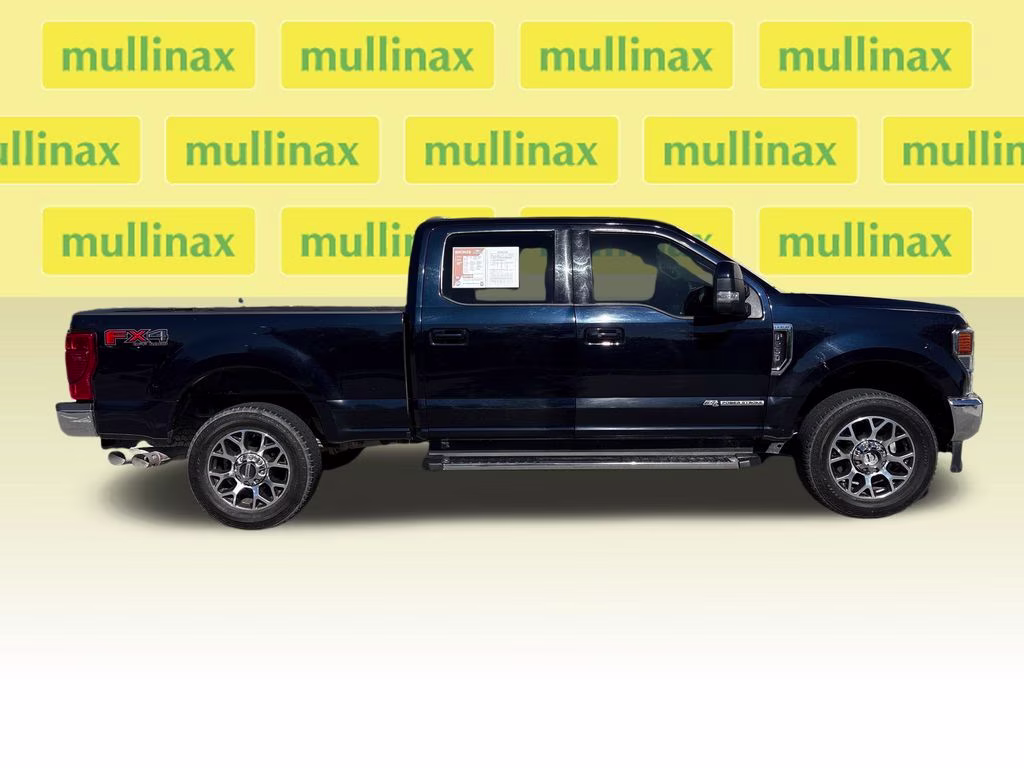 2021 Blue Metallic Ford Super Duty F-250 SRW Lariat 4X4 Truck