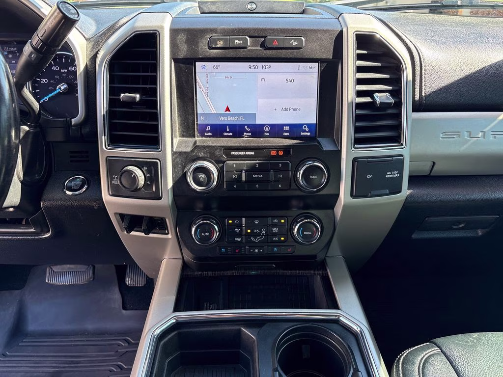 2021 Blue Metallic Ford Super Duty F-250 SRW Lariat 4X4 Truck