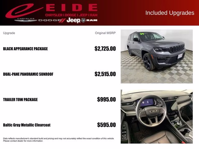 2024 Baltic Gray Metallic Clearcoat Jeep Grand Cherokee Limited 4X4 SUV