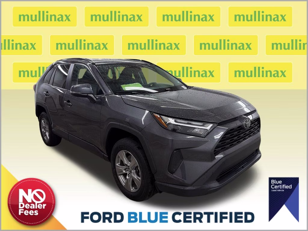 2024 Magnetic Gray Metallic/Ice Edge Toyota RAV4 XLE FWD SUV
