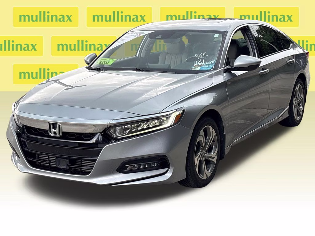 2018 Lunar Silver Metallic Honda Accord EX-L FWD Sedan