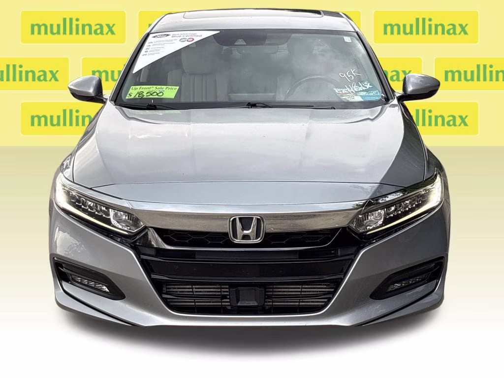 2018 Lunar Silver Metallic Honda Accord EX-L FWD Sedan