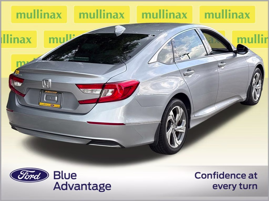 2018 Lunar Silver Metallic Honda Accord EX-L FWD Sedan