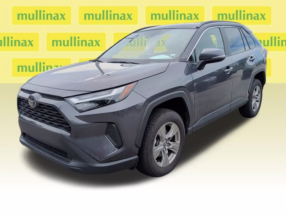 2024 Magnetic Gray Metallic/Ice Edge Toyota RAV4 XLE FWD SUV