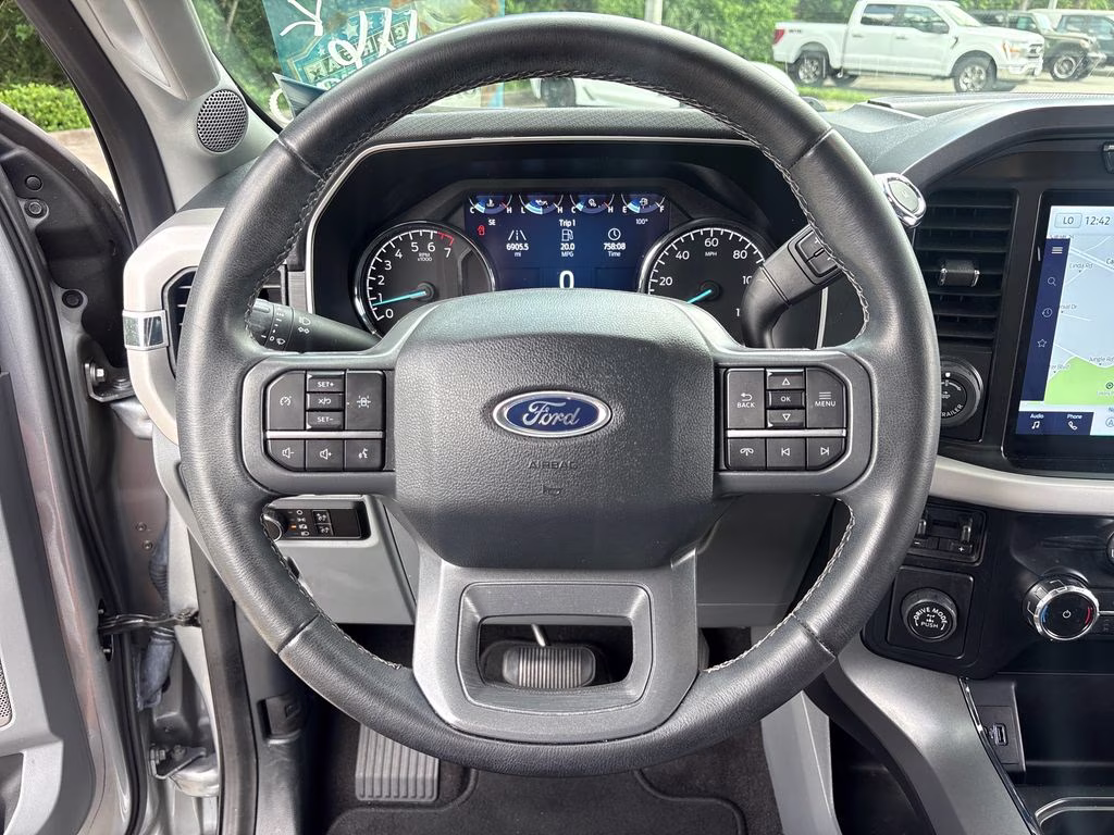 2023 Silver Ford F-150 XLT RWD Truck
