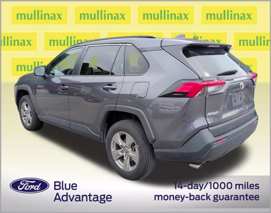 2024 Magnetic Gray Metallic/Ice Edge Toyota RAV4 XLE FWD SUV