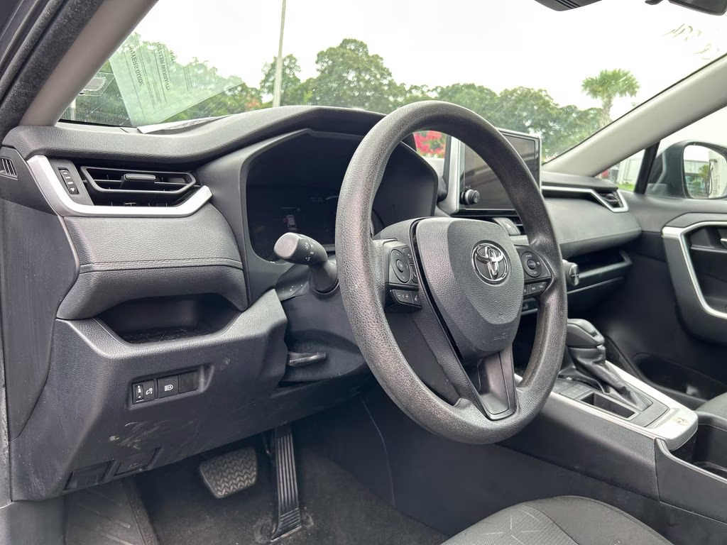 2024 Magnetic Gray Metallic/Ice Edge Toyota RAV4 XLE FWD SUV