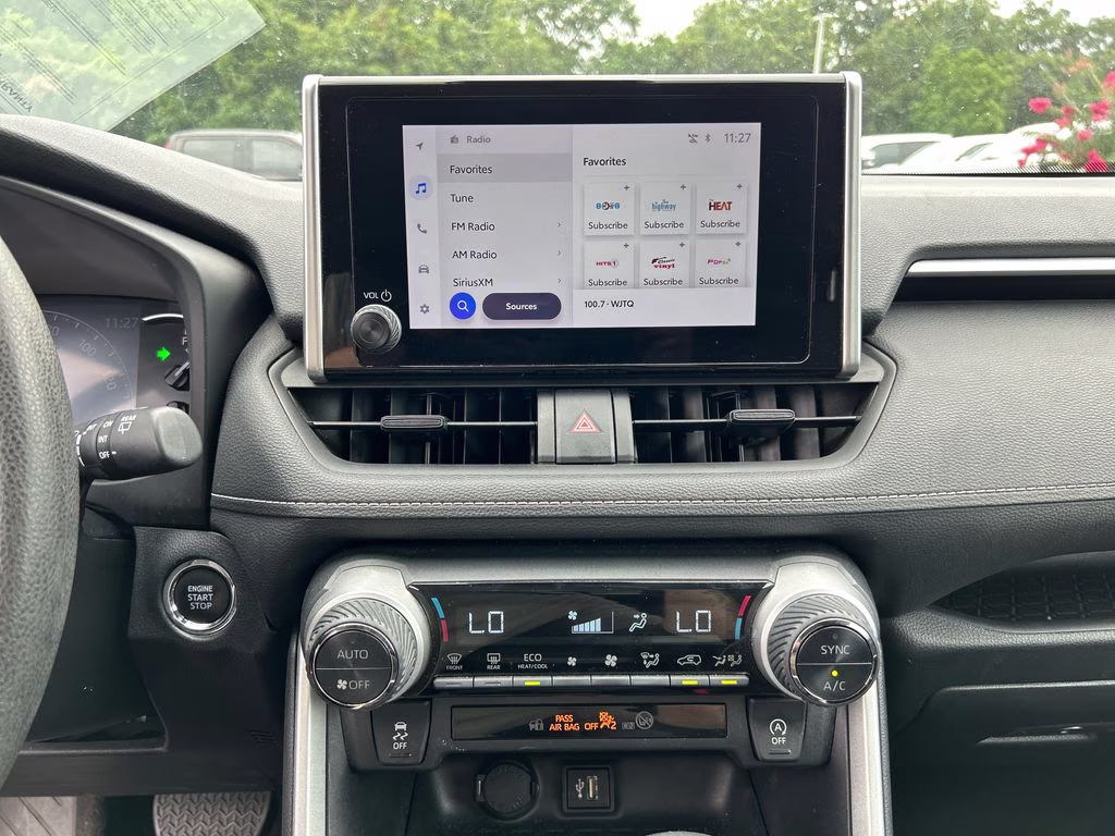 2024 Magnetic Gray Metallic/Ice Edge Toyota RAV4 XLE FWD SUV