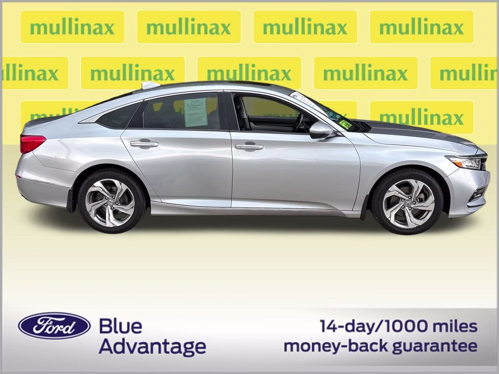 2018 Lunar Silver Metallic Honda Accord EX-L FWD Sedan