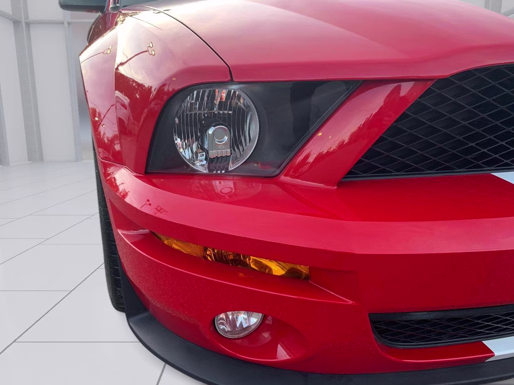 2008 Grabber Orange Clearcoat Metallic Ford Mustang Shelby GT500 RWD Coupe