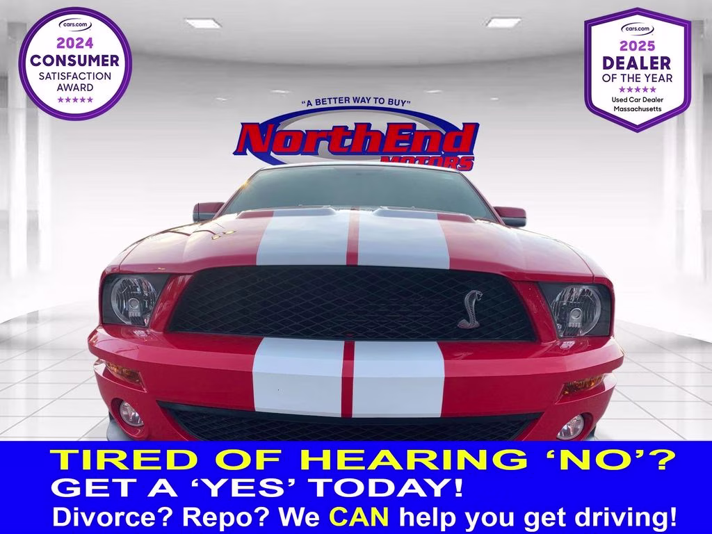 2008 Grabber Orange Clearcoat Metallic Ford Mustang Shelby GT500 RWD Coupe