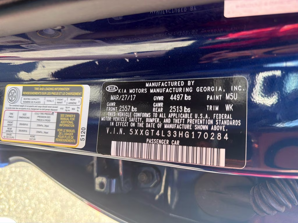 2017 Horizon Blue Kia Optima LX FWD Sedan