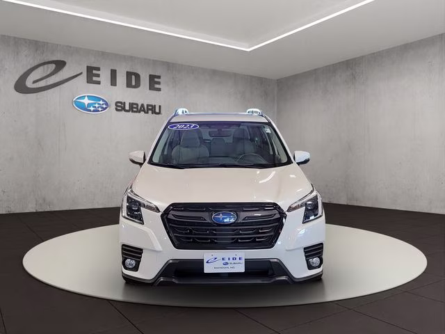 2023 Crystal White Pearl Subaru Forester Limited AWD SUV