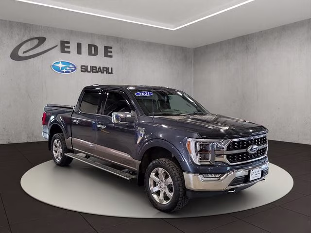 2021 Smoked Quartz Metallic Tinted Clearcoat Ford F-150 King Ranch 4X4 Truck