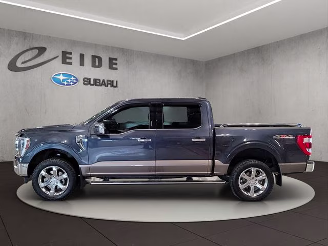 2021 Smoked Quartz Metallic Tinted Clearcoat Ford F-150 King Ranch 4X4 Truck