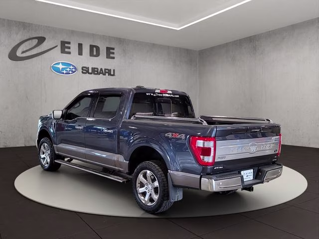 2021 Smoked Quartz Metallic Tinted Clearcoat Ford F-150 King Ranch 4X4 Truck