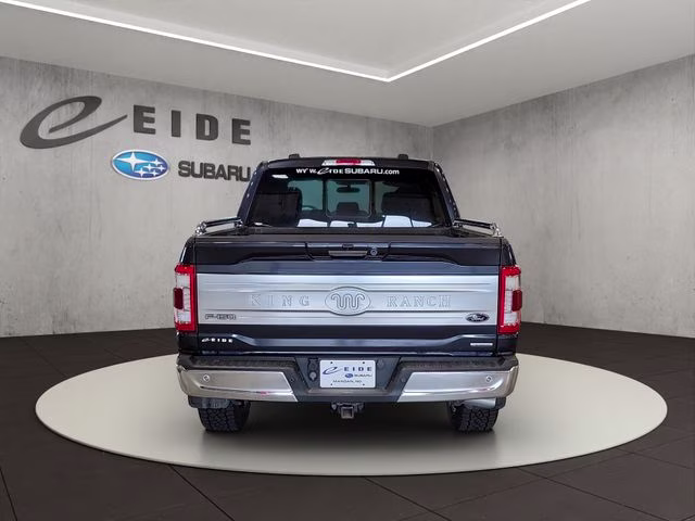 2021 Smoked Quartz Metallic Tinted Clearcoat Ford F-150 King Ranch 4X4 Truck